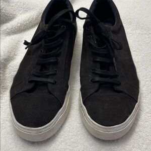 Ted Baker London Black Canvas Sneakers